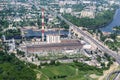 Zeran power station in Warsaw - aerial view
